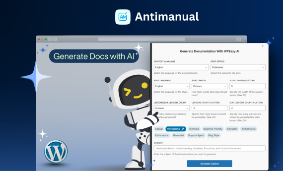 Generate Documentation Automatically