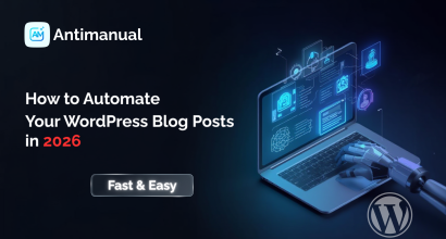 Automate wordpress blog