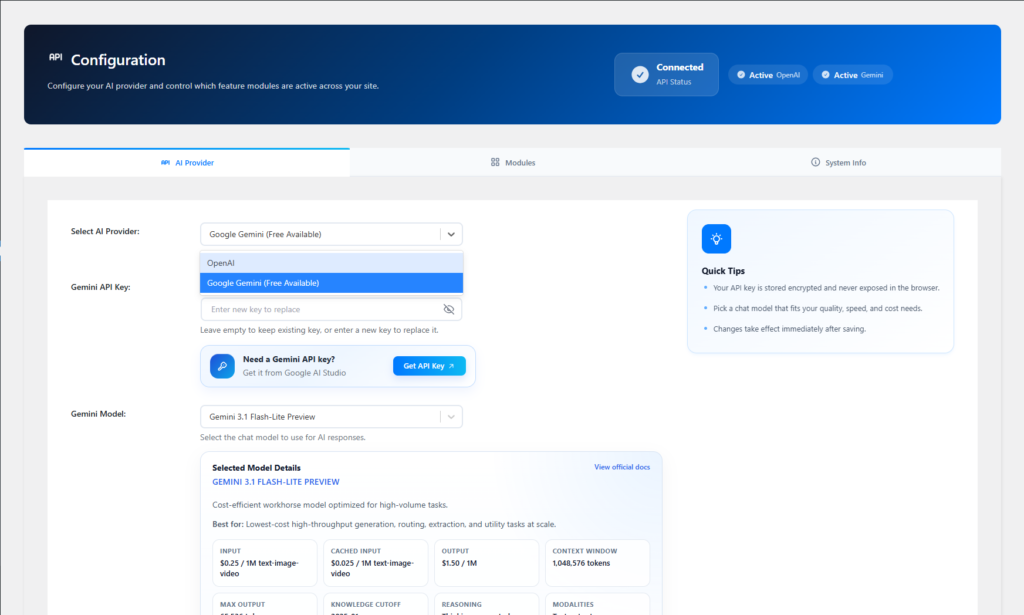 ai chatbot for wordpress